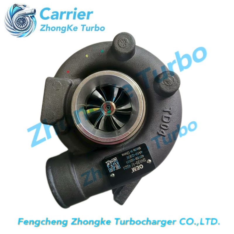TD04HL-15G Turbo 49189-00501 4918900501 518122 8943675161 8943675161A Kobelco Yer Hareketli SK120-3 SK120 SK120-5 4BD1-T Motoru ile Turboşarj