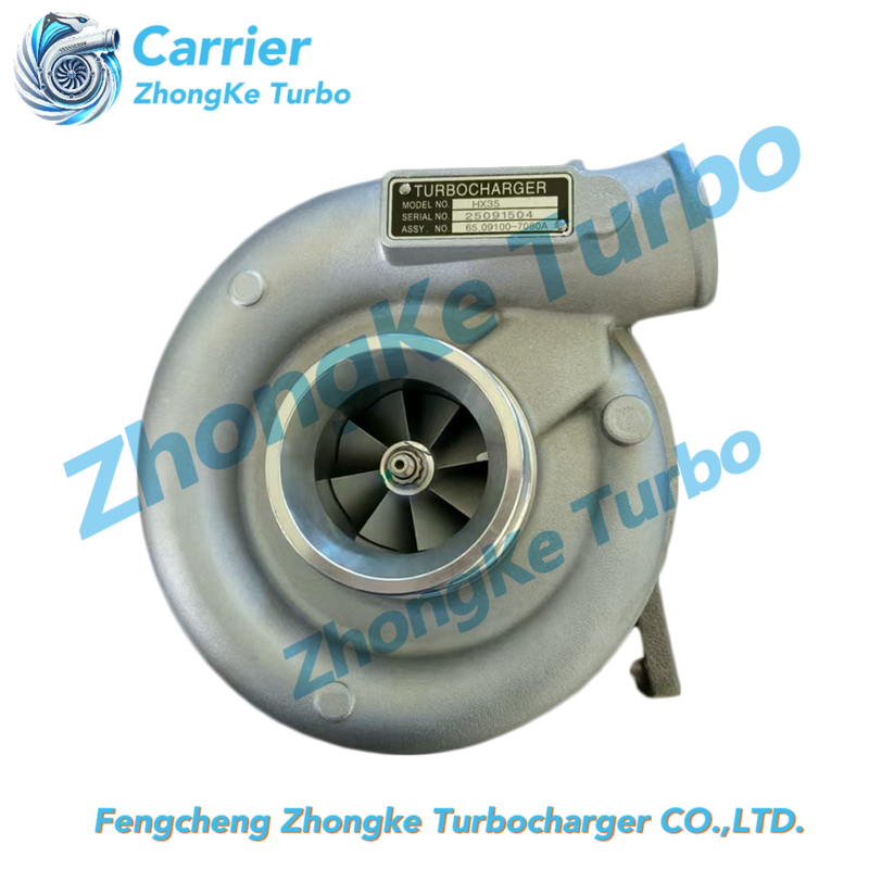 HX35 Turbo 3539678 3539679 3591461 65.09100-7060 65.09100-7197 65.09100-7040 65091007093 65091007197 Turbocharger For Daewoo Industrial-Excavator Gen Set With S225LC-V DB33 TIM DB58TI Tier-1 Engine